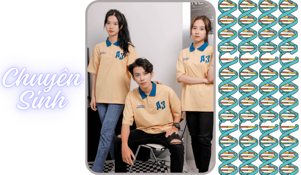 Những mẫu câu slogan in trên áo lớp dành cho dân chuyên Sinh độc đáo và sáng tạo Những mẫu câu slogan in trên áo lớp dành cho dân chuyên Sinh độc đáo và sáng tạo