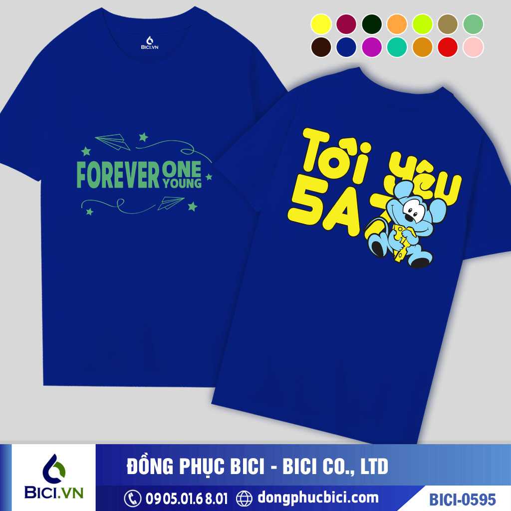 BICI-0595 - Áo Lớp Forever One Young Cực Cảm Động