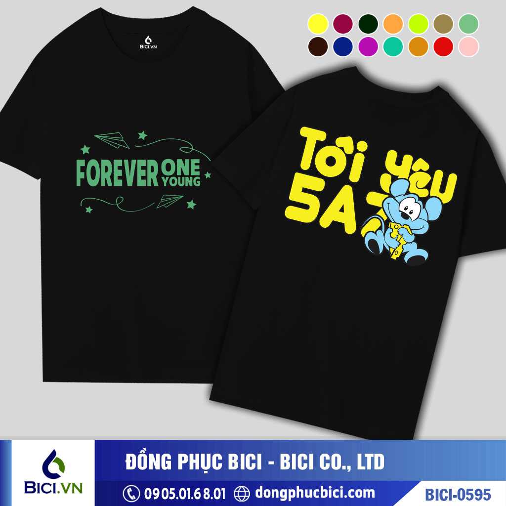 BICI-0595 - Áo Lớp Forever One Young Cực Cảm Động