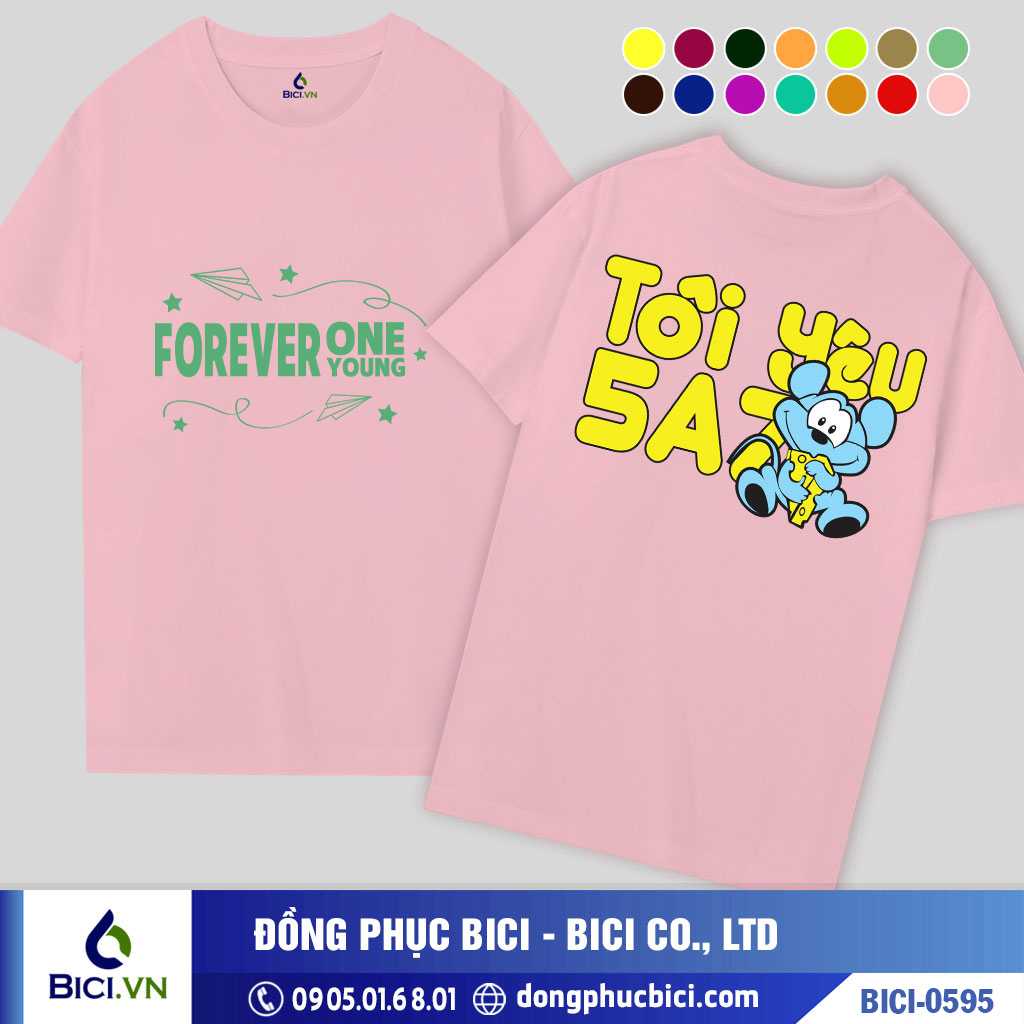 BICI-0595 - Áo Lớp Forever One Young Cực Cảm Động