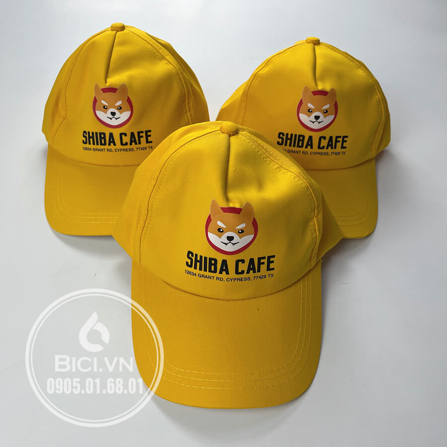 Mũ lưỡi trai đồng phục Shiba Cafe