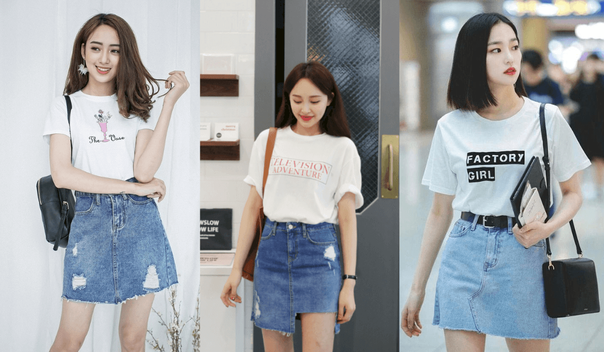 13 cách phối đồ siêu chất với áo thun trắng nữ 13 cách phối đồ siêu chất với áo thun trắng nữ