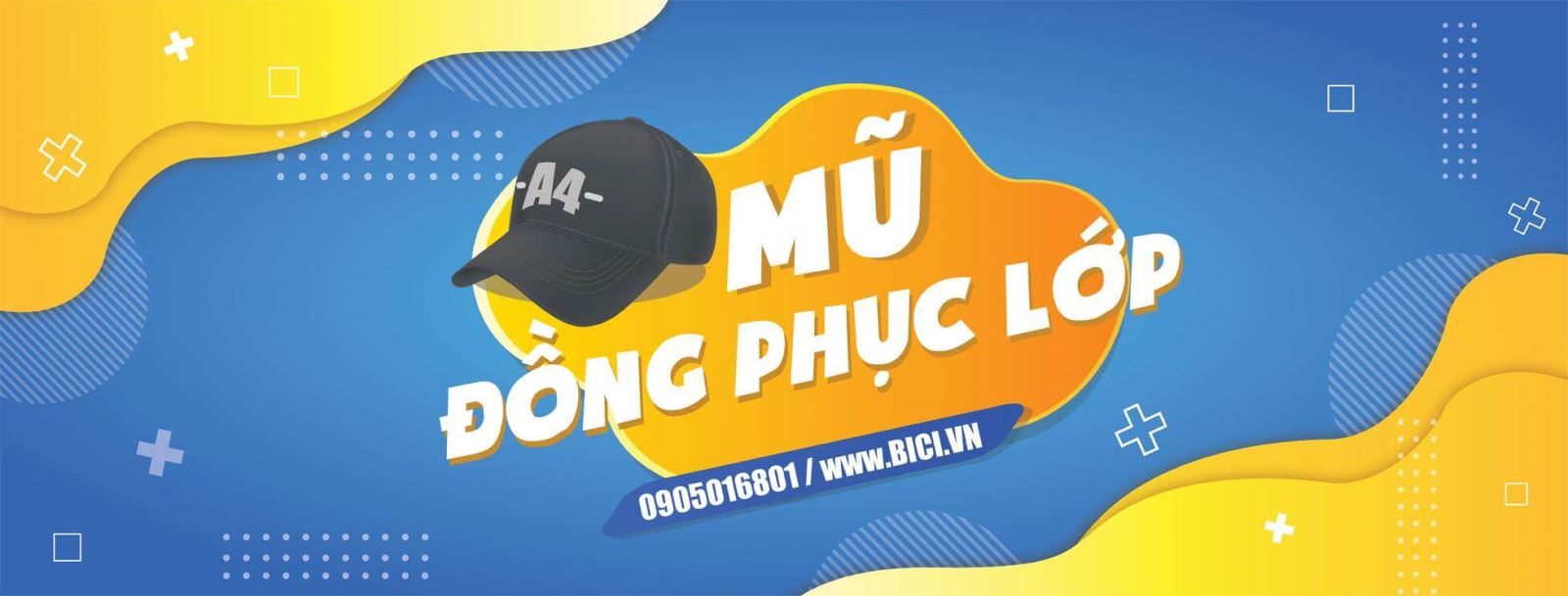 Mũ lưỡi trai đồng phục lớp