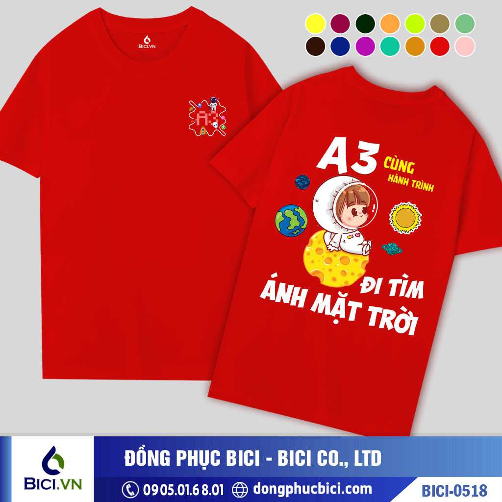 BICI-0518 - Áo Lớp Đi Tìm Ánh Mặt Trời Cực Ngầu