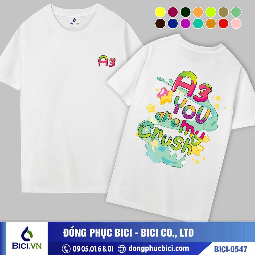 BICI-0547 - Áo Lớp You Are My Crush Cực Xịn Xò