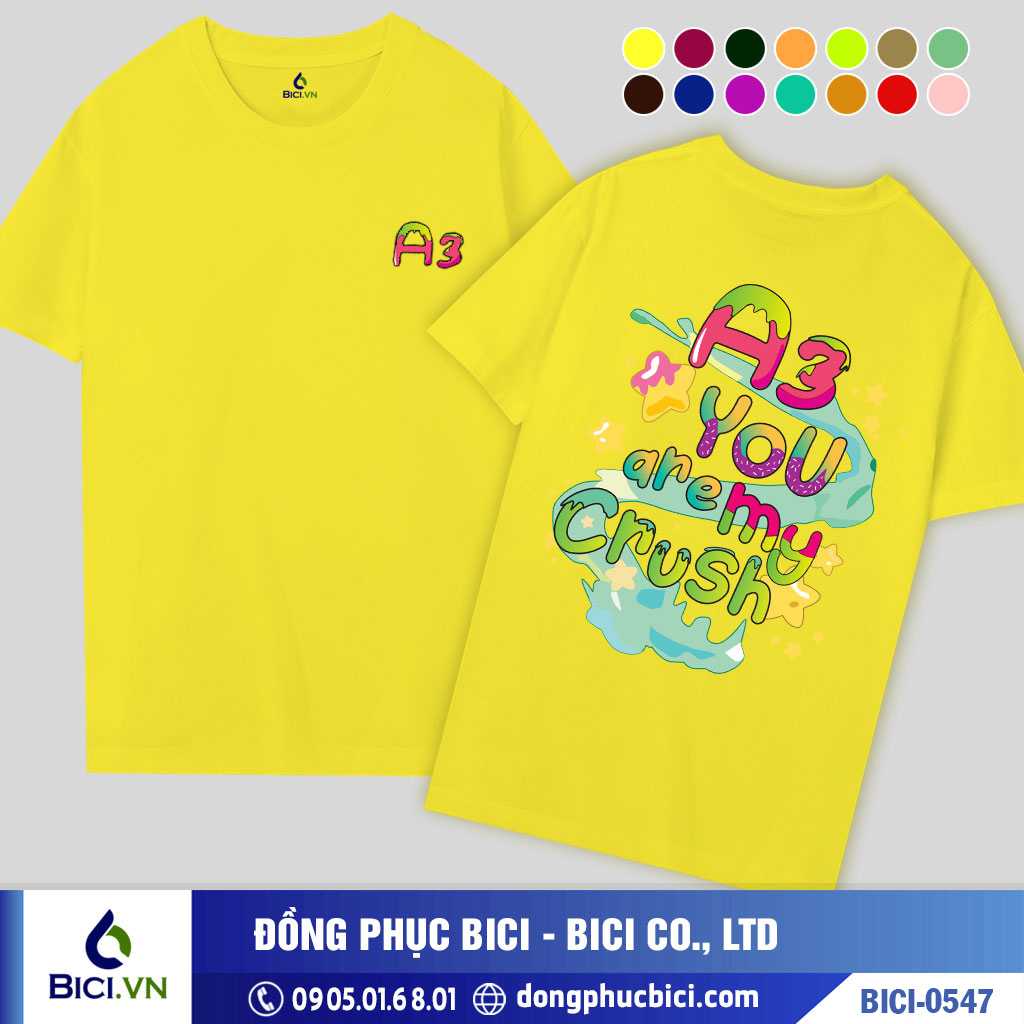 BICI-0547 - Áo Lớp You Are My Crush Cực Xịn Xò