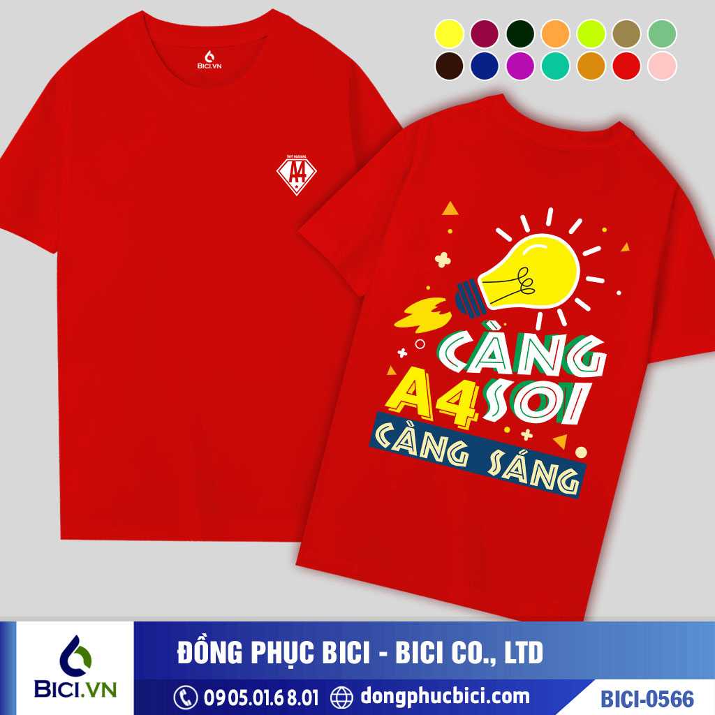 BICI-0566 - Áo Lớp Càng Soi Càng Sáng Cực Chất