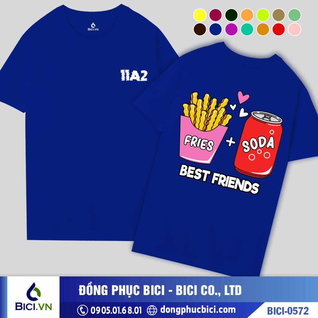 BICI-0572 - Áo Lớp Best Friends Cực Hot