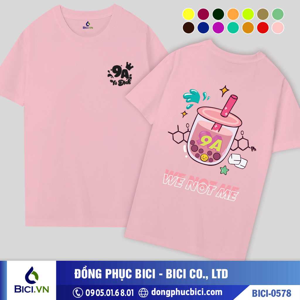 BICI-0578 - Áo Lớp We Not Me Cực Cool Ngầu