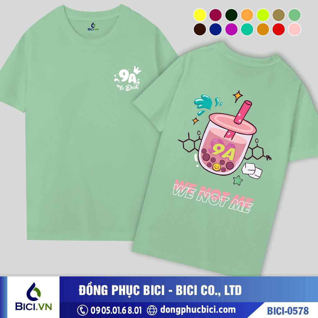 BICI-0578 - Áo Lớp We Not Me Cực Cool Ngầu