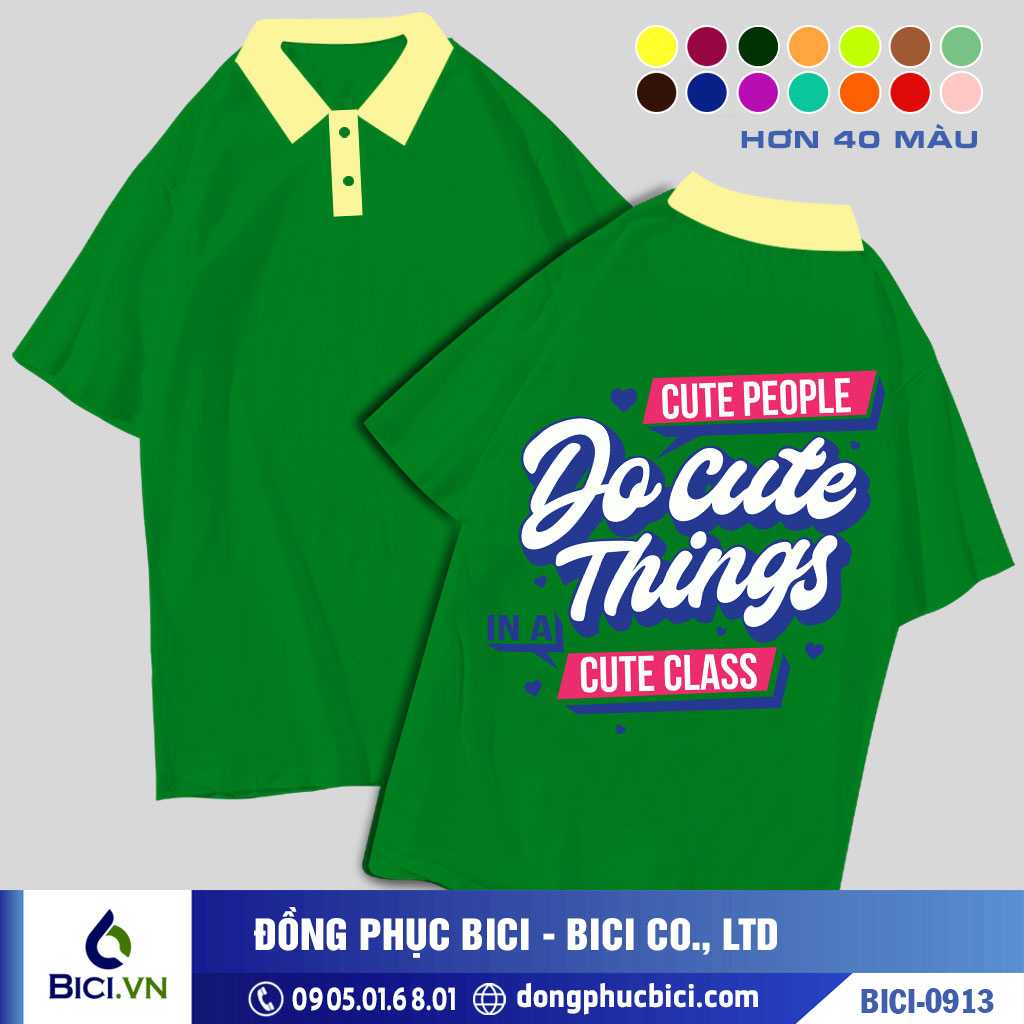 BICI-0913 - Áo Lớp Do Cute Things Cực Cá Tính