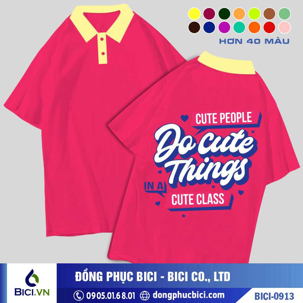 BICI-0913 - Áo Lớp Do Cute Things Cực Cá Tính