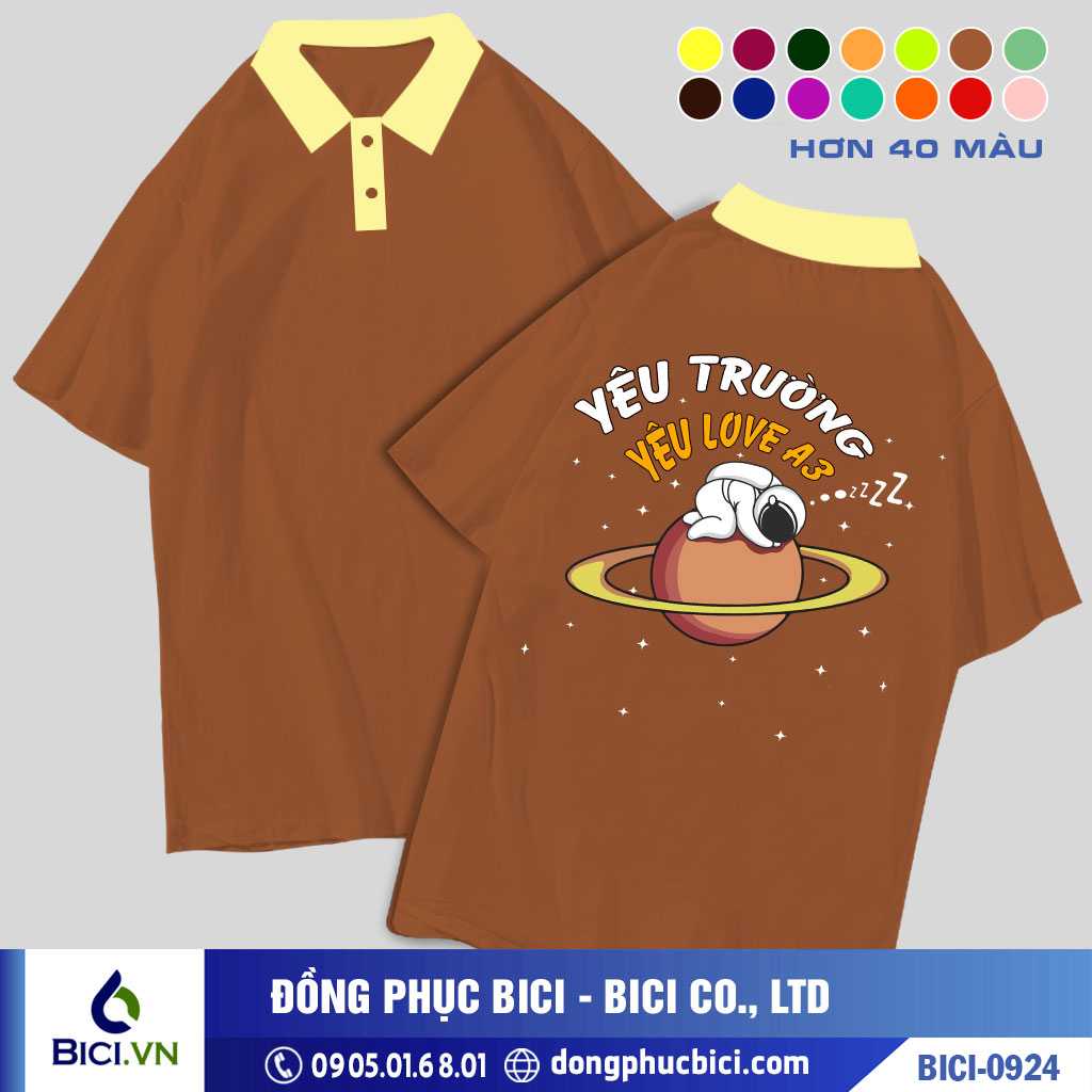 BICI-0924 - Áo Lớp Yêu Trường, Yêu Love Cực Xinh