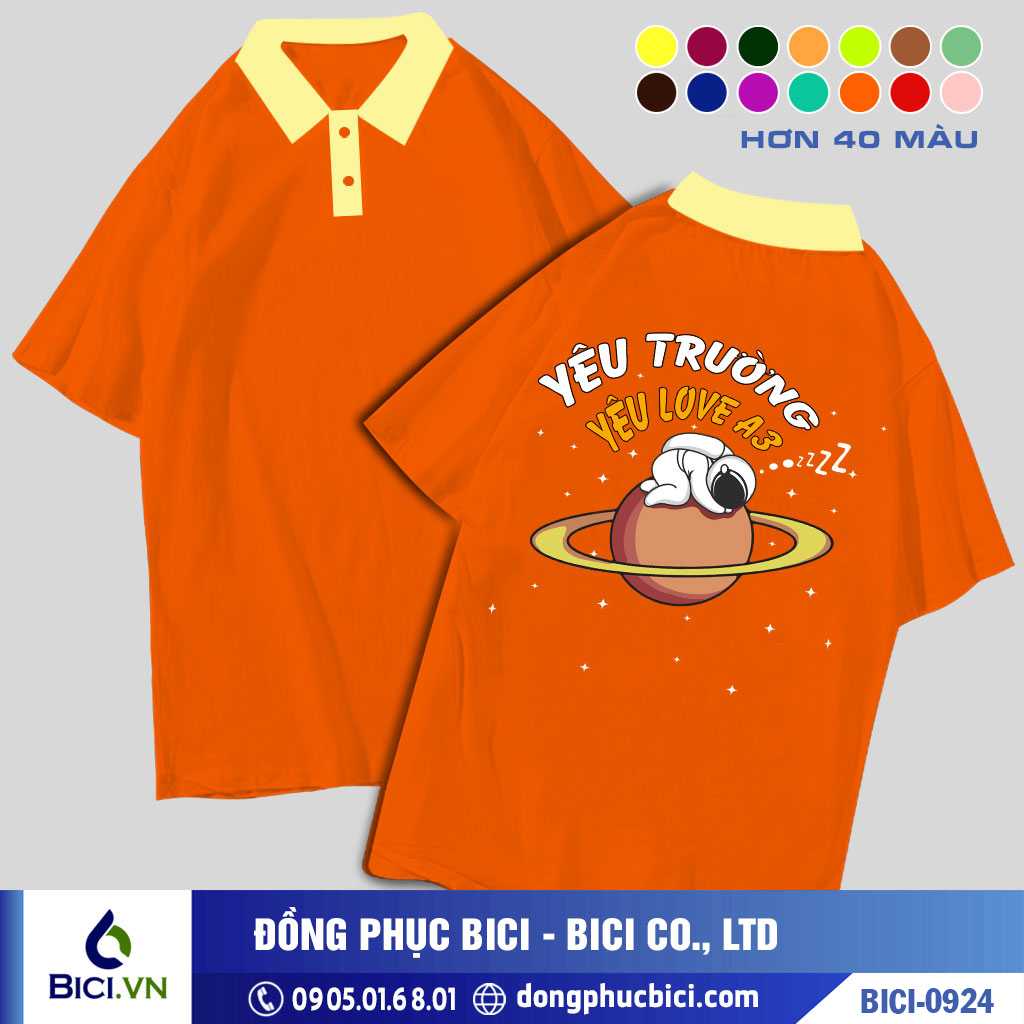 BICI-0924 - Áo Lớp Yêu Trường, Yêu Love Cực Xinh