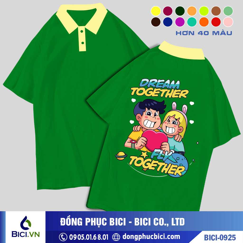 BICI-0925 - Áo Lớp Dream Together, Fly Together Cực Xịn