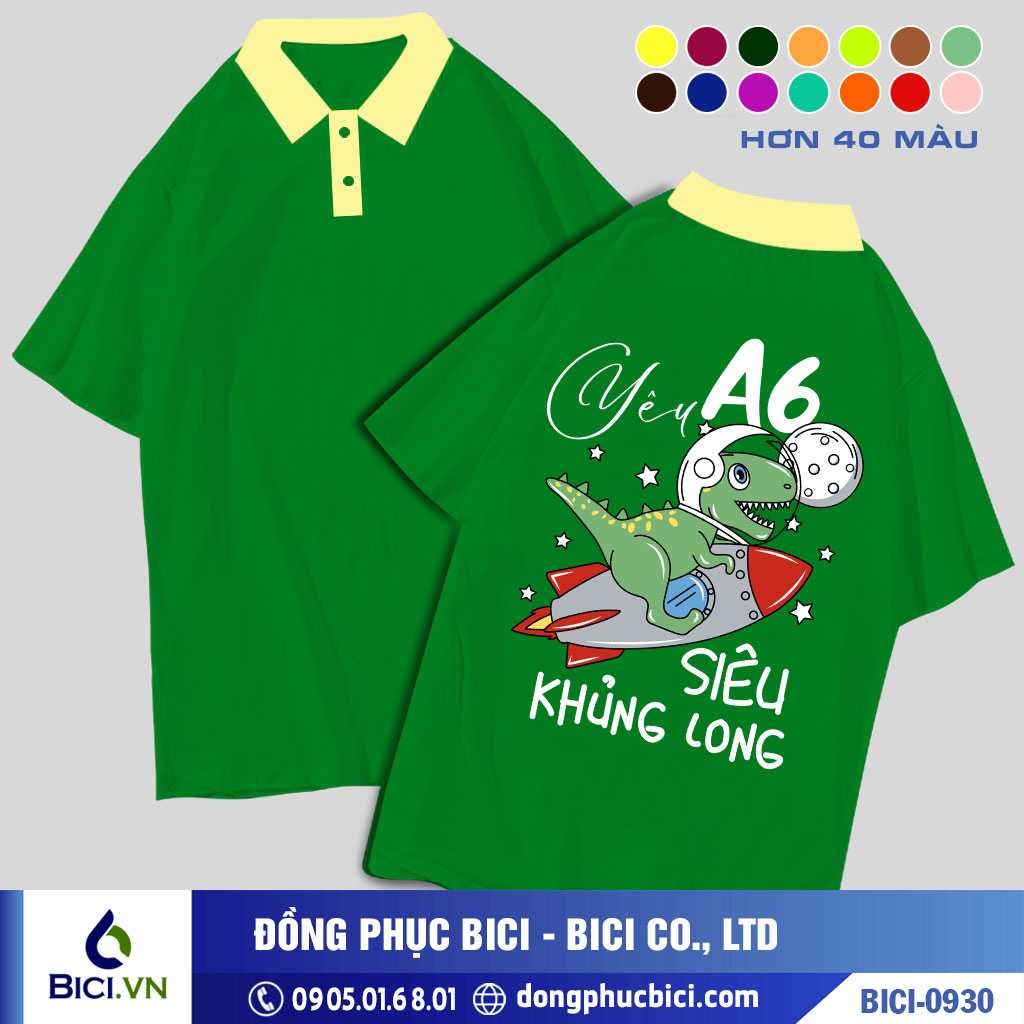 BICI-0930 - Áo Lớp Siêu Khủng Long Cực Xinh