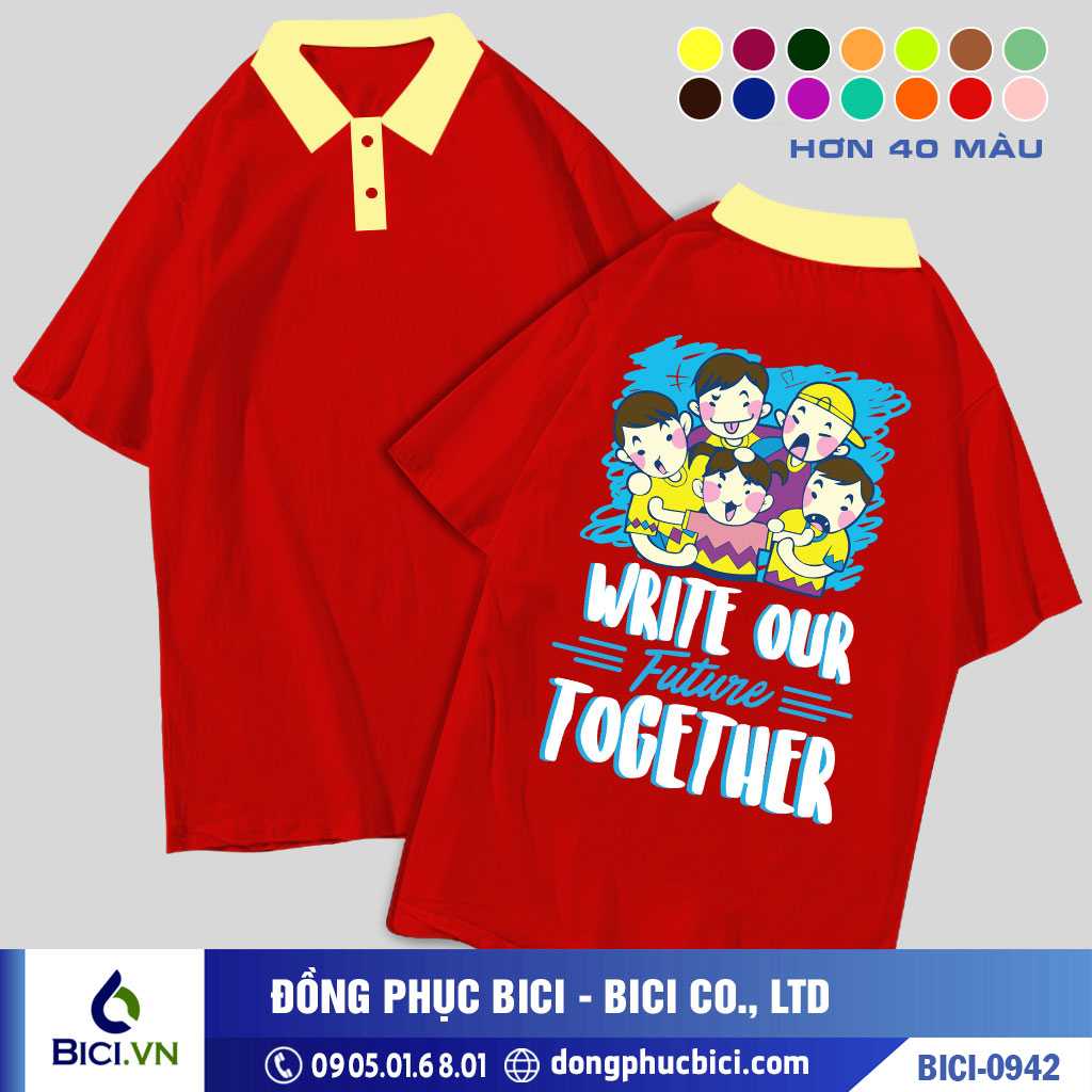BICI-0942 - Áo Lớp Write Our Future Together Cực Ngầu