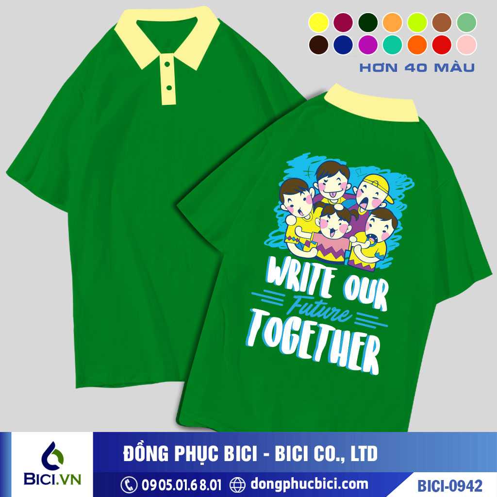 BICI-0942 - Áo Lớp Write Our Future Together Cực Ngầu