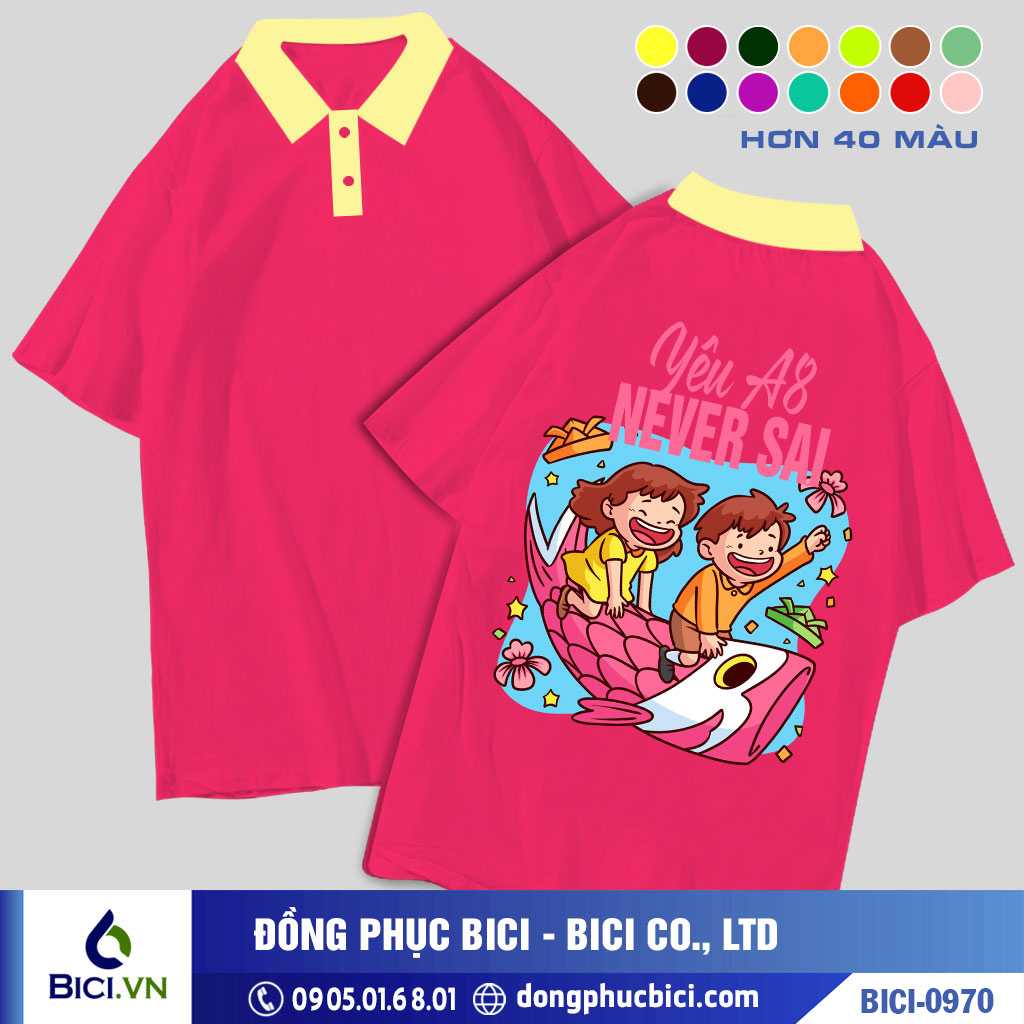 BICI-0970 - Áo Lớp Yêu Never Sai Cực Trend