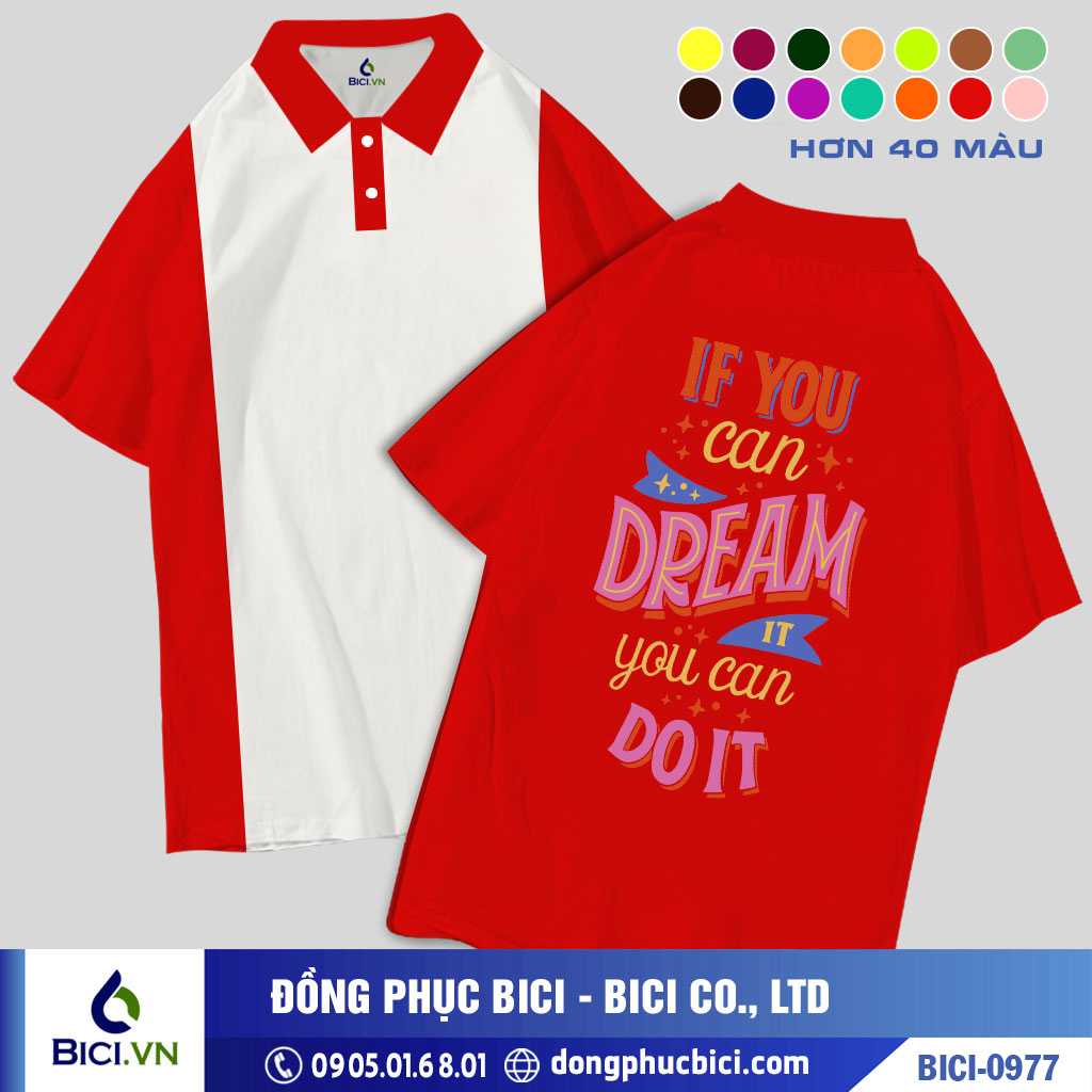 BICI-0977 - Áo Lớp You Can Do It Cực Ấn Tượng