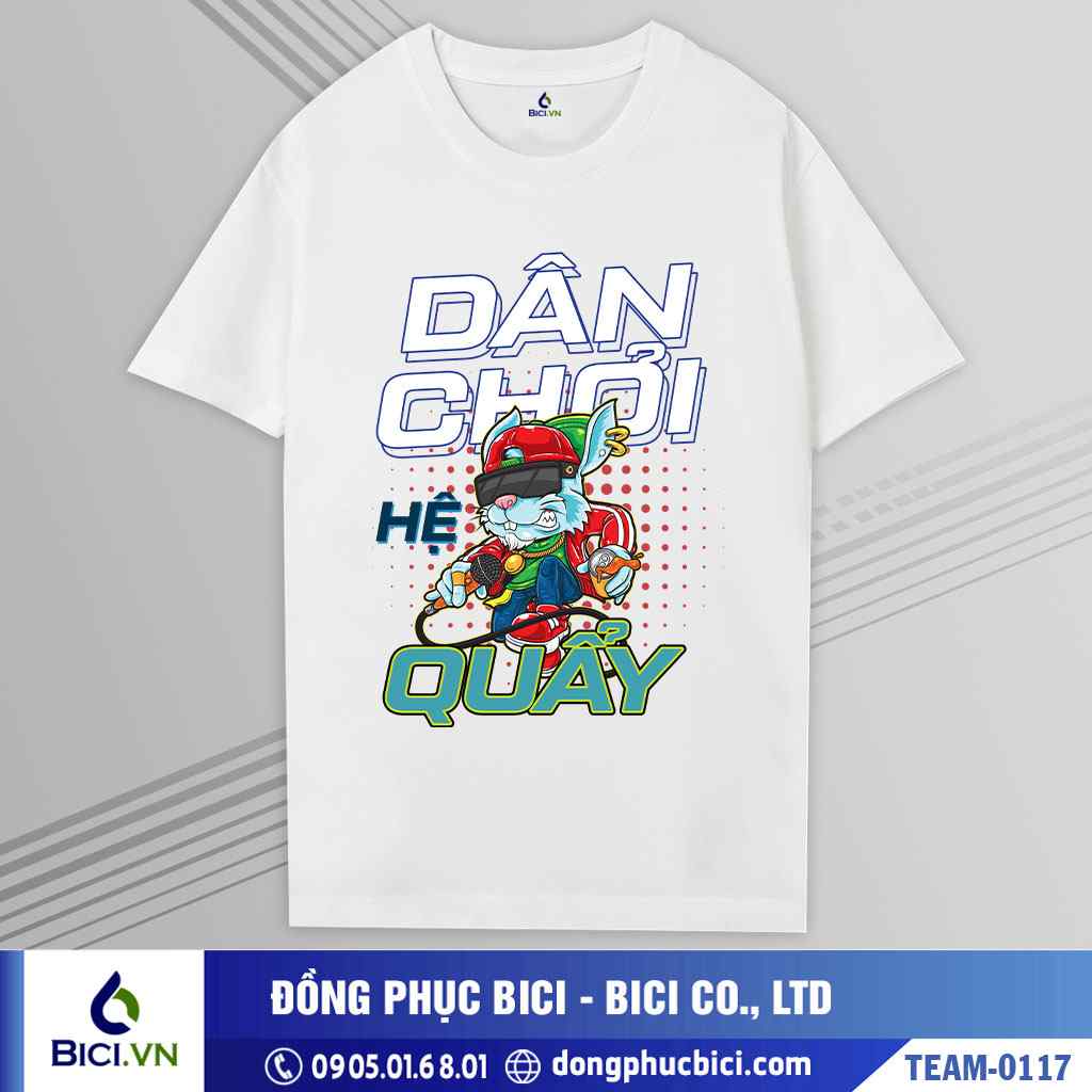 TEAM-0117 - Áo nhóm Dân chơi phong cách ấn tượng