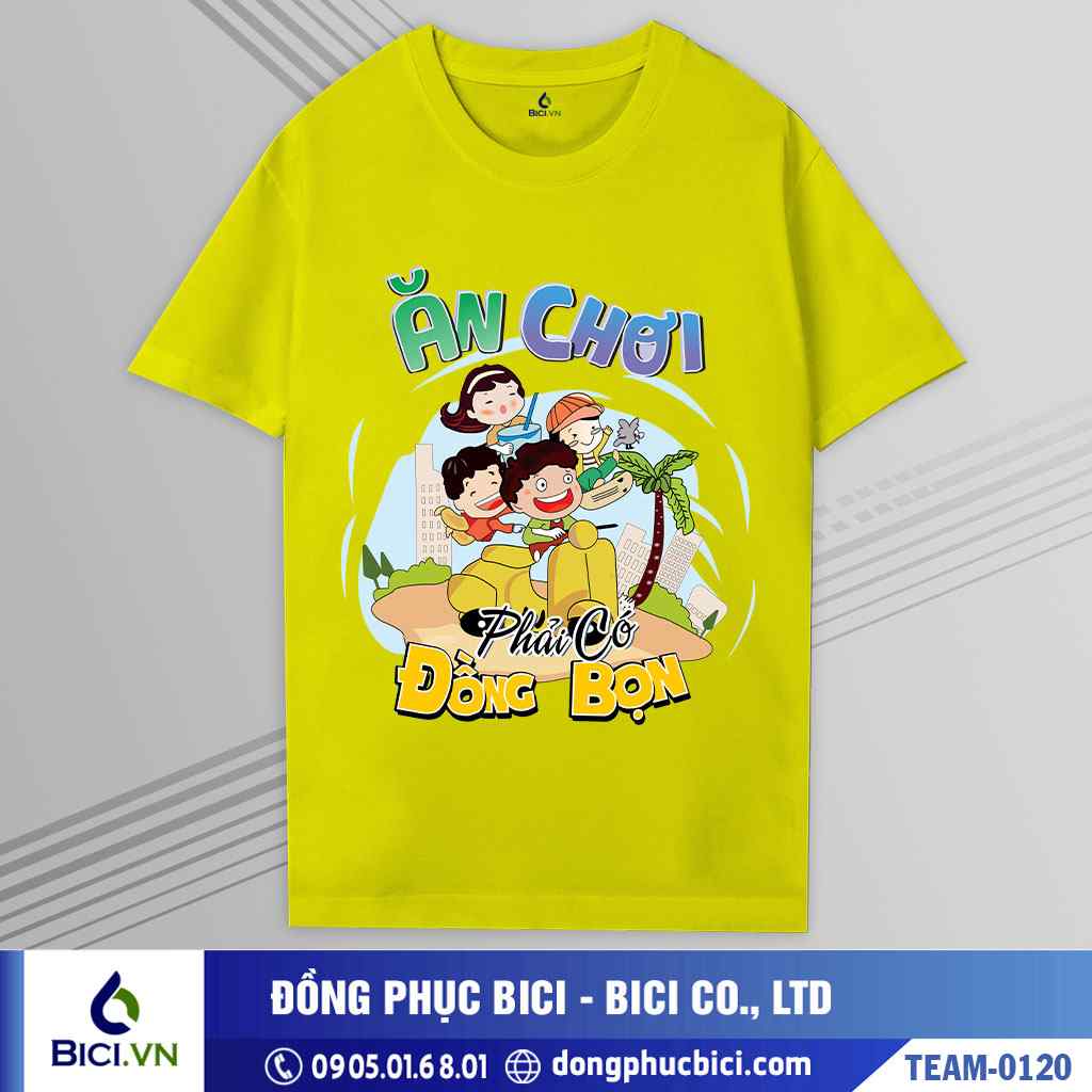 TEAM-0120 - Áo nhóm Ăn chơi có đồng bọn cực dễ thương