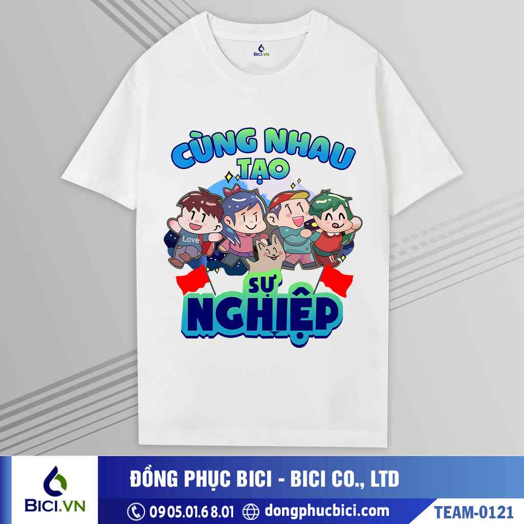 TEAM-0121 - Áo nhóm Cùng nhau tạo sự nghiệp cực trend