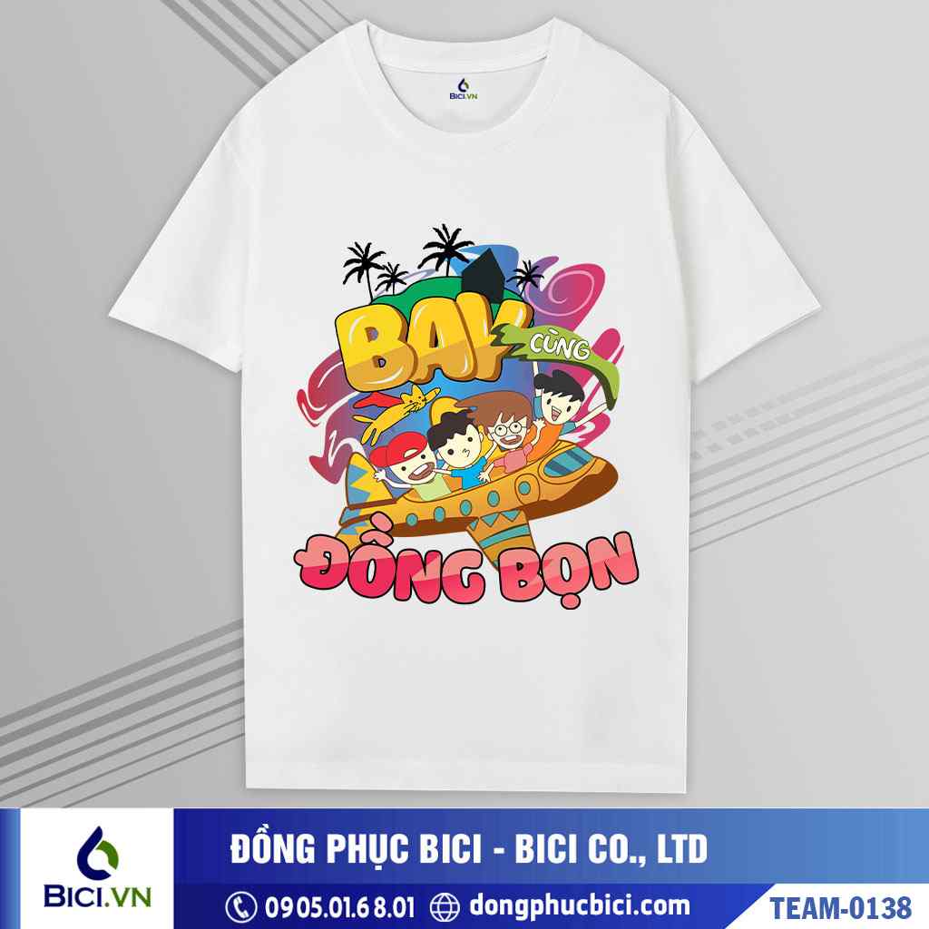 TEAM-0138 - Áo nhóm Bay cùng đồng bọn cực ngầu