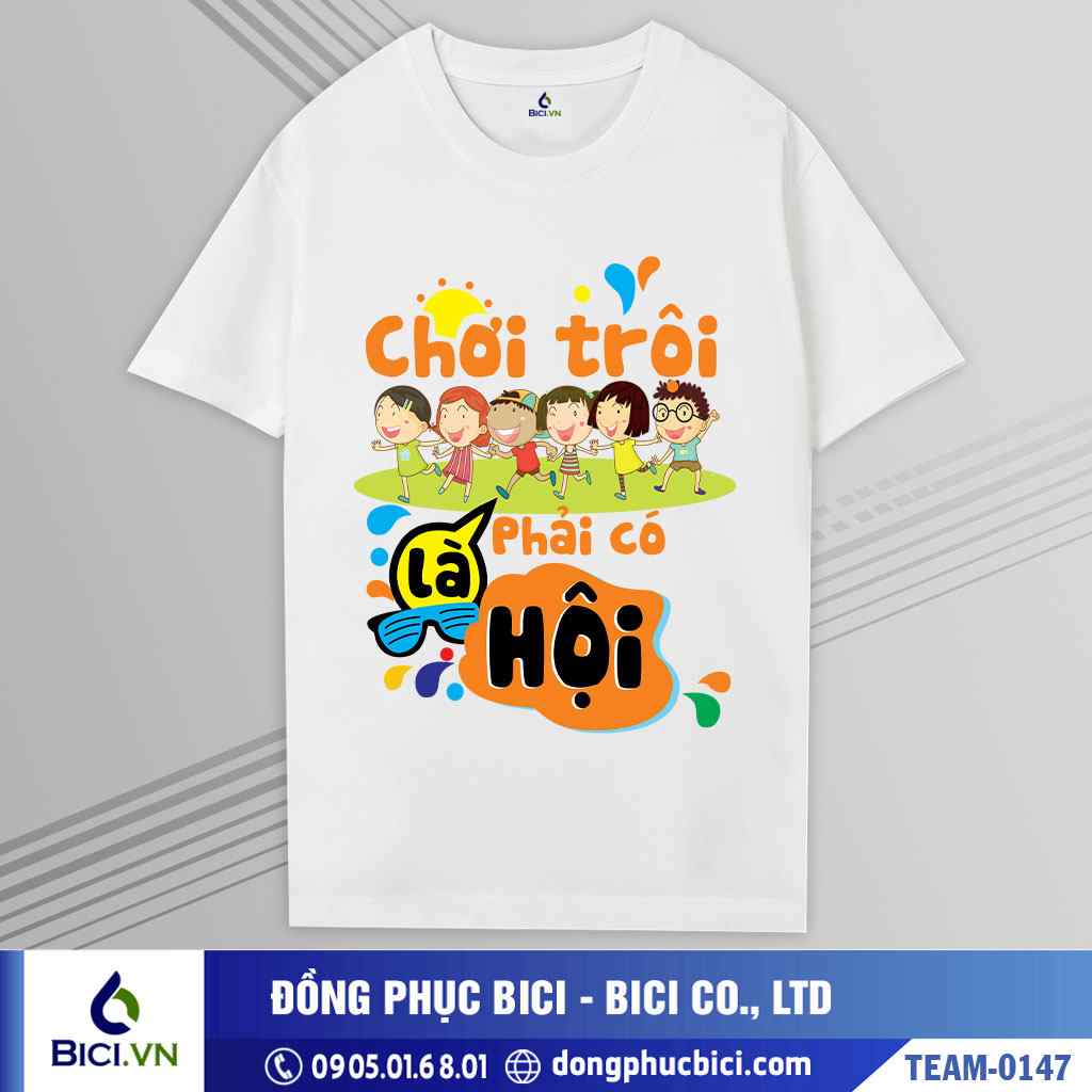 TEAM-0147 - Áo nhóm Chơi trội có hội cực chất lượng