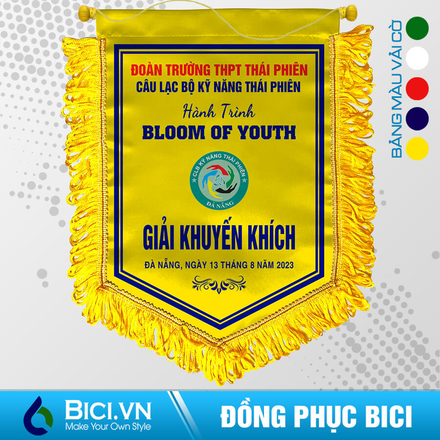 Cờ lưu niệm câu lạc bộ màu Vàng Cờ lưu niệm câu lạc bộ màu Vàng