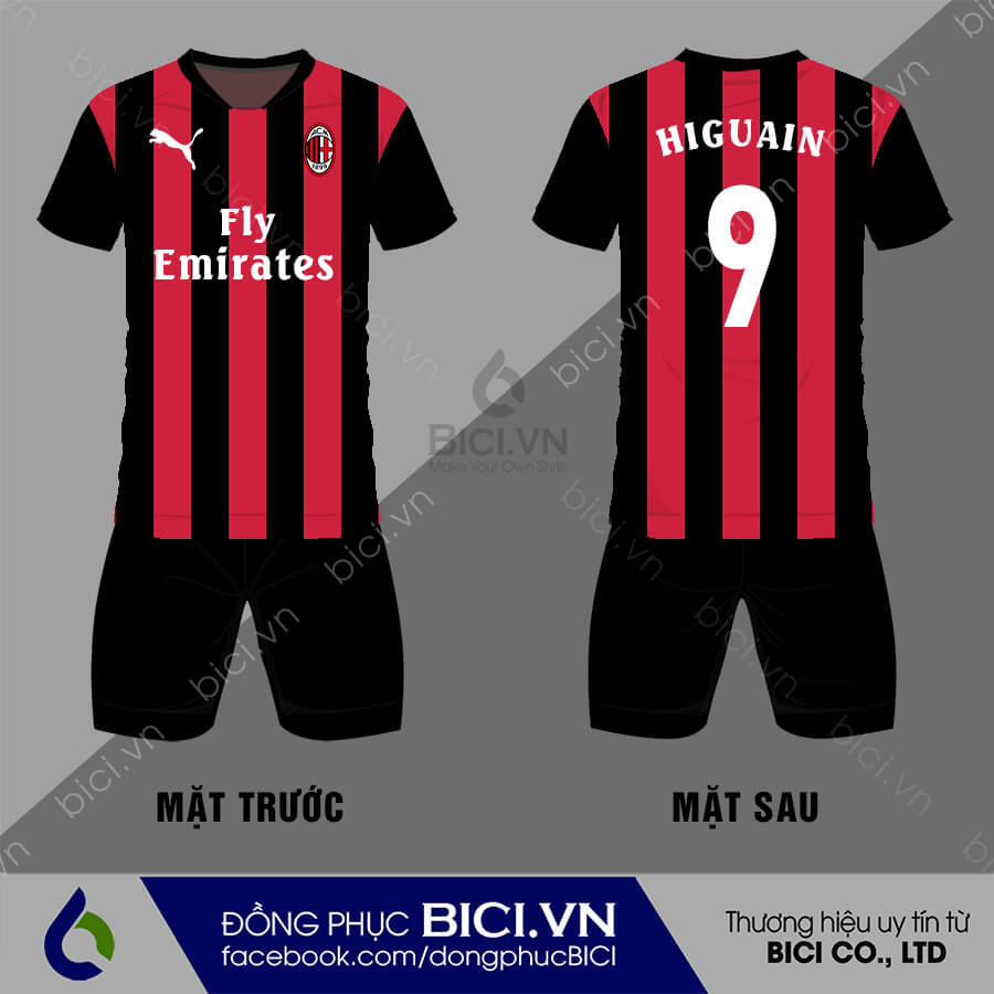 Quần áo bóng đá AC Milan Quần áo bóng đá AC Milan
