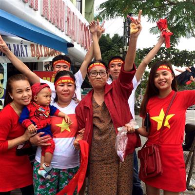 Tăng Cường In Bando Cổ Động U23 Việt Nam 2018